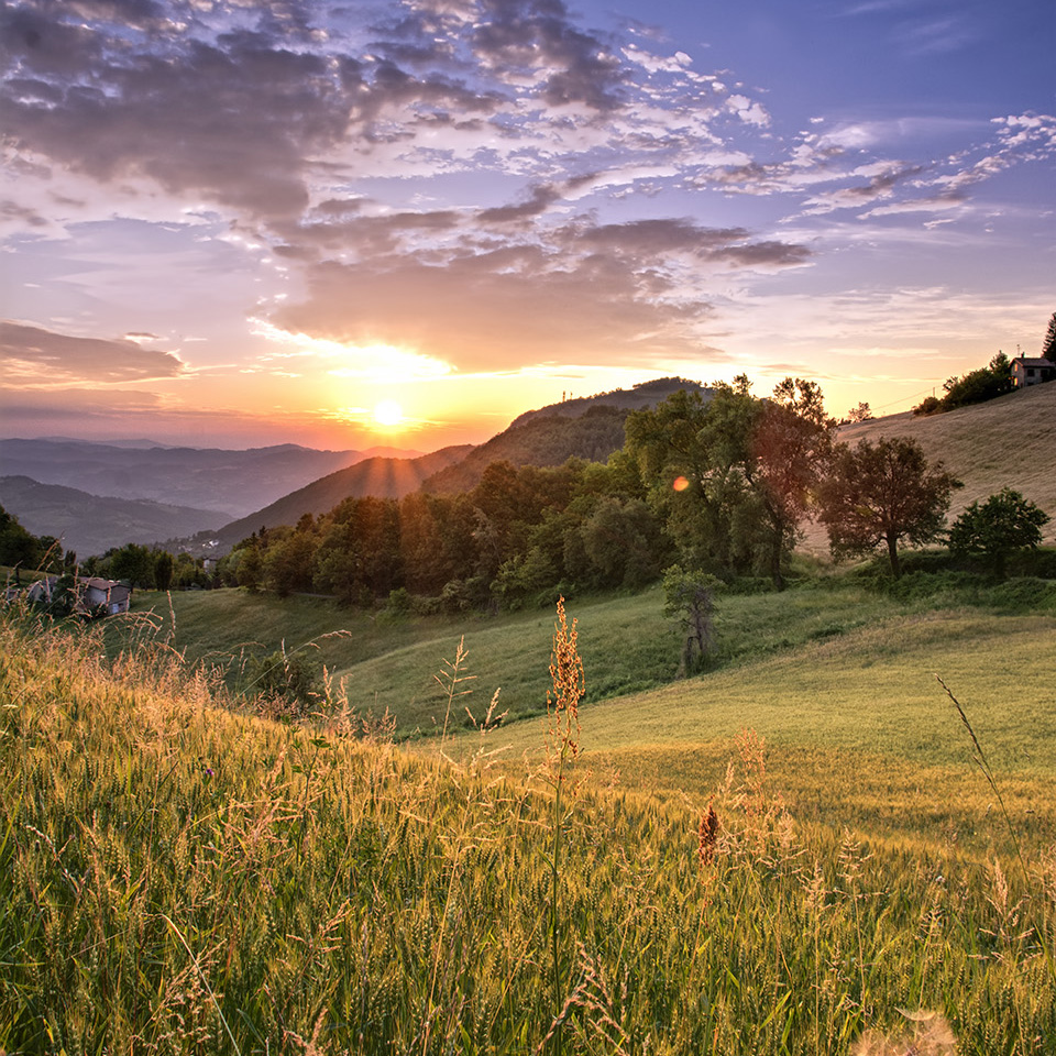 Al tramonto