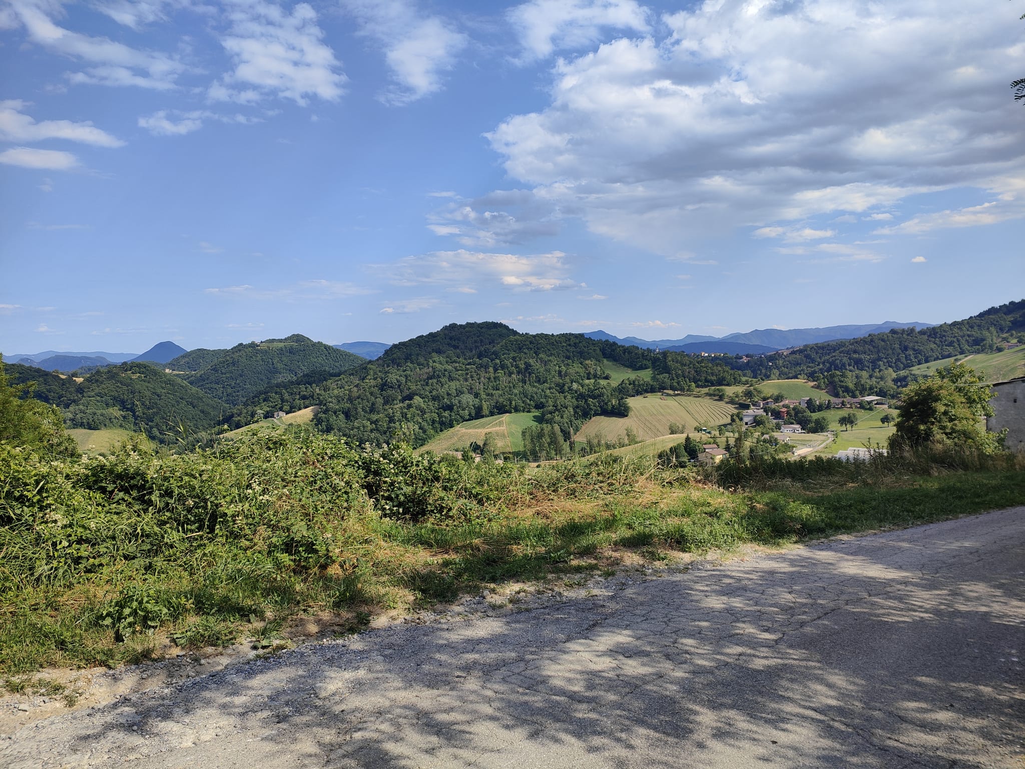 Vista panoramica sulla Valle del Reno